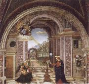Bernardino Pinturicchio Annuciation oil painting on canvas